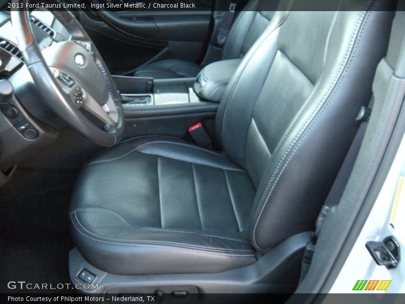 Ingot Silver Metallic / Charcoal Black 2013 Ford Taurus Limited
