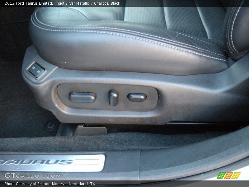 Ingot Silver Metallic / Charcoal Black 2013 Ford Taurus Limited