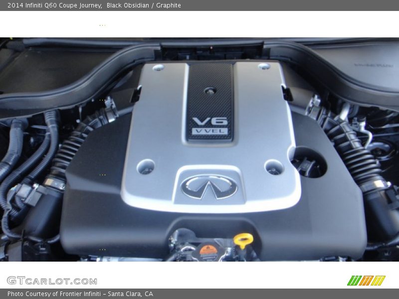 Black Obsidian / Graphite 2014 Infiniti Q60 Coupe Journey