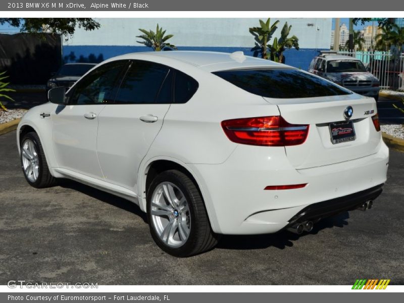 Alpine White / Black 2013 BMW X6 M M xDrive