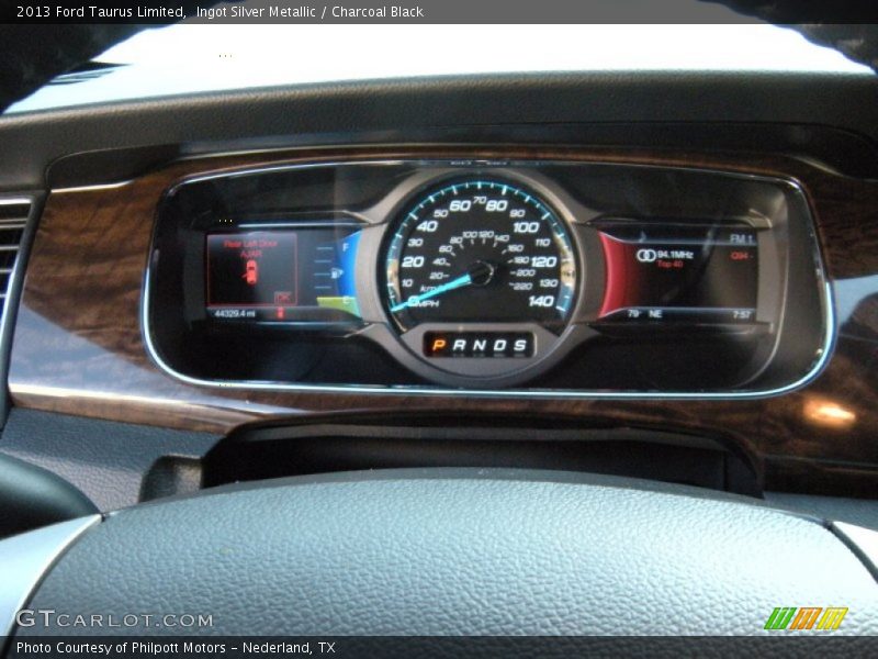 Ingot Silver Metallic / Charcoal Black 2013 Ford Taurus Limited