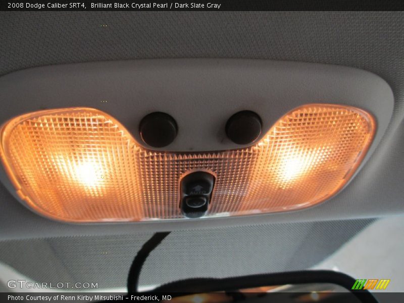 Brilliant Black Crystal Pearl / Dark Slate Gray 2008 Dodge Caliber SRT4
