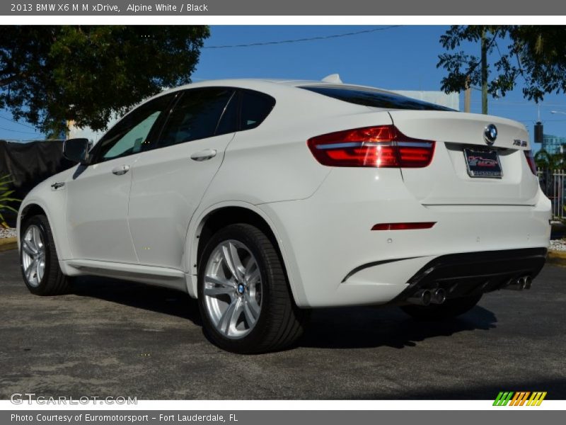 Alpine White / Black 2013 BMW X6 M M xDrive