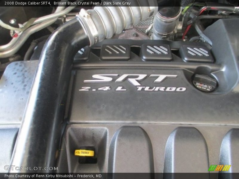 Brilliant Black Crystal Pearl / Dark Slate Gray 2008 Dodge Caliber SRT4