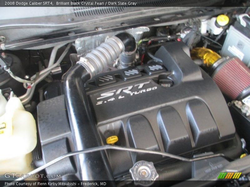 Brilliant Black Crystal Pearl / Dark Slate Gray 2008 Dodge Caliber SRT4