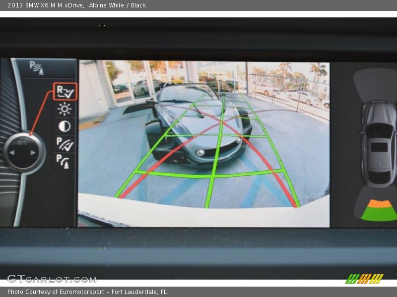 Alpine White / Black 2013 BMW X6 M M xDrive