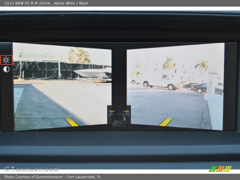 Alpine White / Black 2013 BMW X6 M M xDrive
