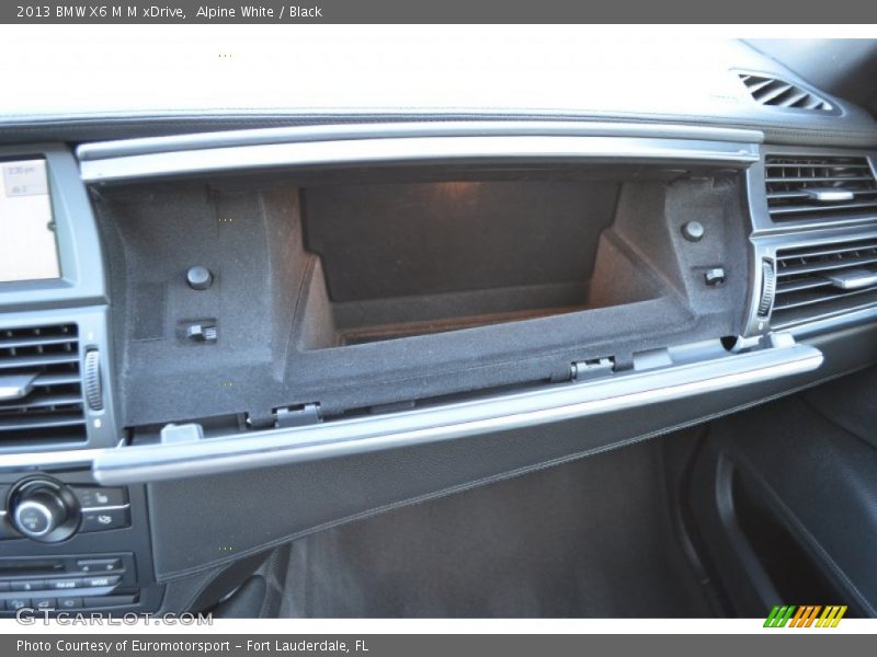 Alpine White / Black 2013 BMW X6 M M xDrive