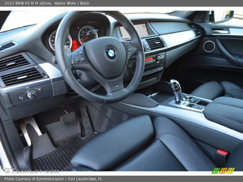  2013 X6 M M xDrive Black Interior