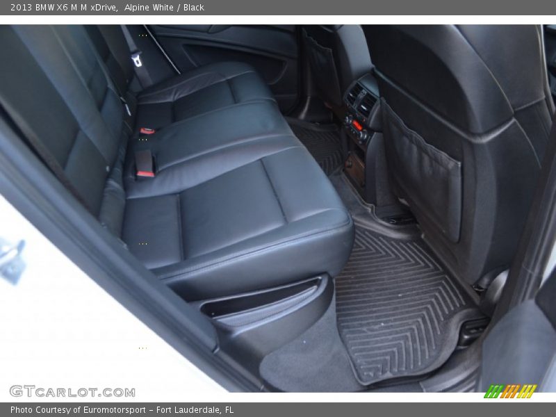 Alpine White / Black 2013 BMW X6 M M xDrive