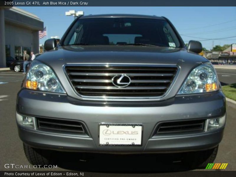 Ash Blue Mica / Dark Gray 2005 Lexus GX 470