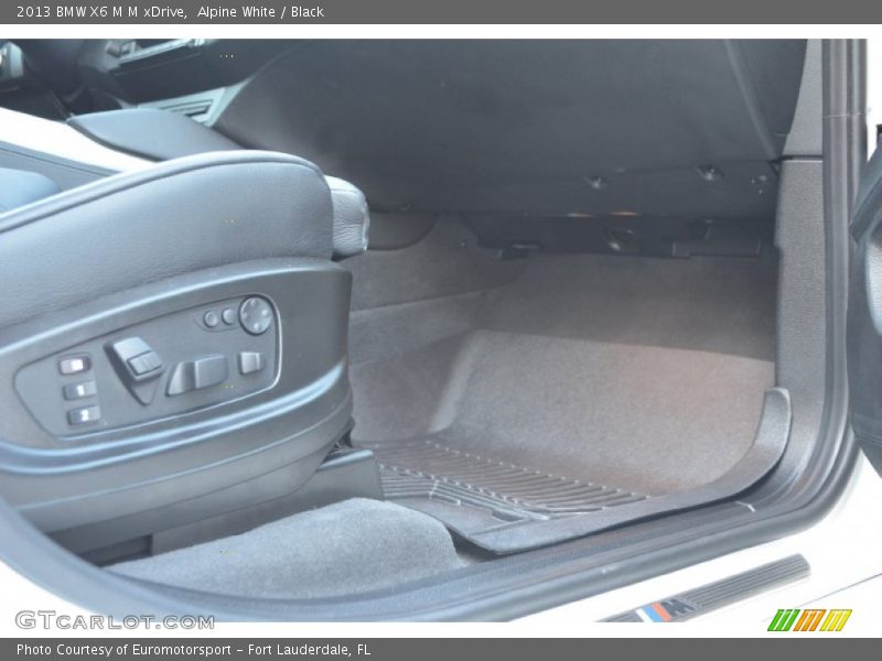 Alpine White / Black 2013 BMW X6 M M xDrive