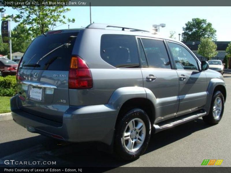 Ash Blue Mica / Dark Gray 2005 Lexus GX 470