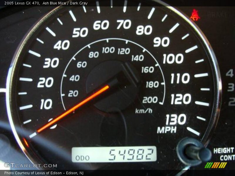 Ash Blue Mica / Dark Gray 2005 Lexus GX 470