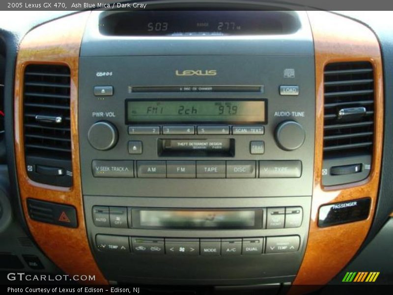 Ash Blue Mica / Dark Gray 2005 Lexus GX 470
