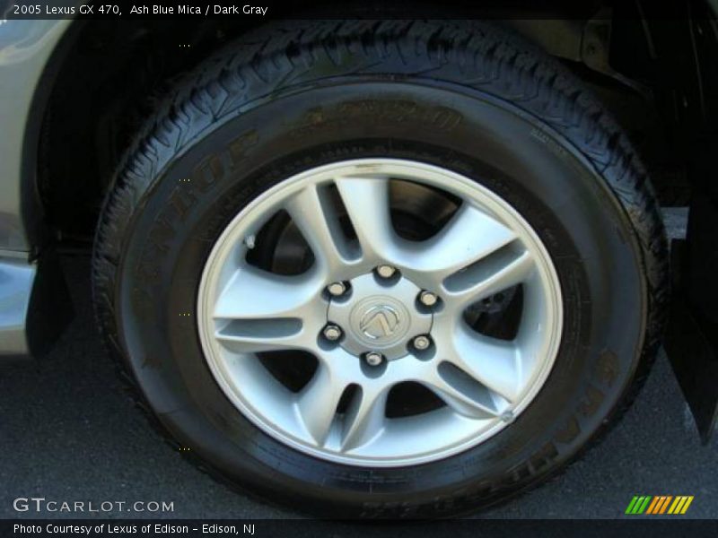 Ash Blue Mica / Dark Gray 2005 Lexus GX 470
