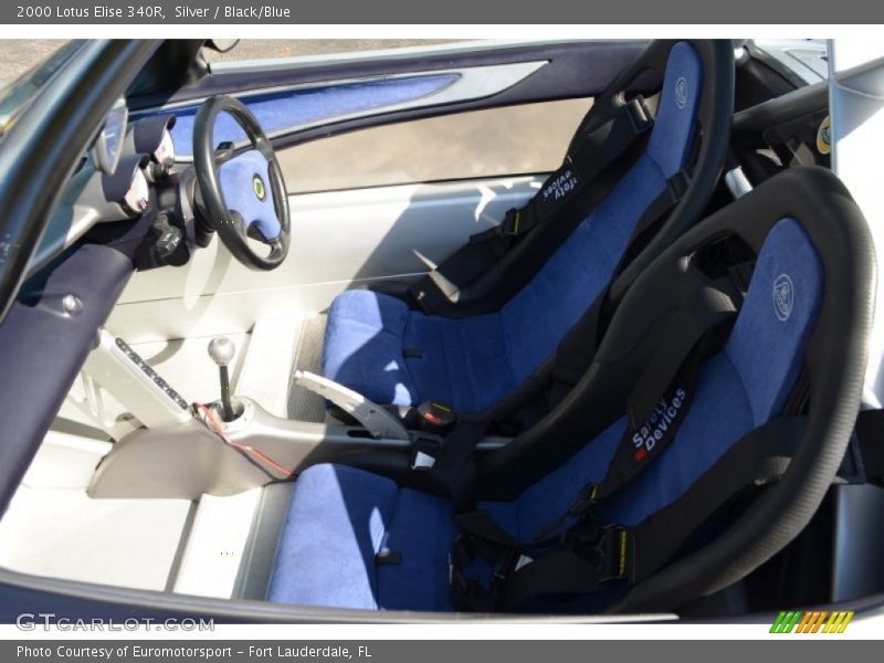 Front Seat of 2000 Elise 340R