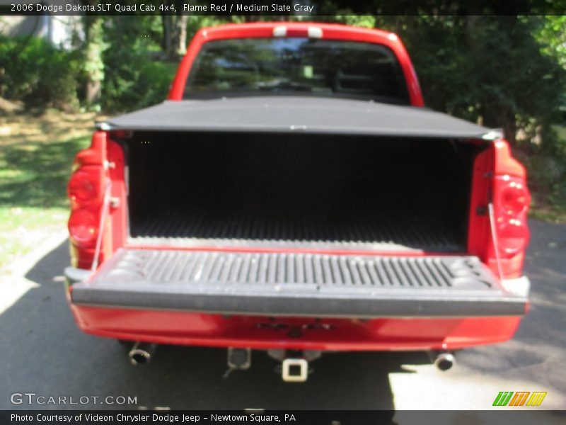 Flame Red / Medium Slate Gray 2006 Dodge Dakota SLT Quad Cab 4x4