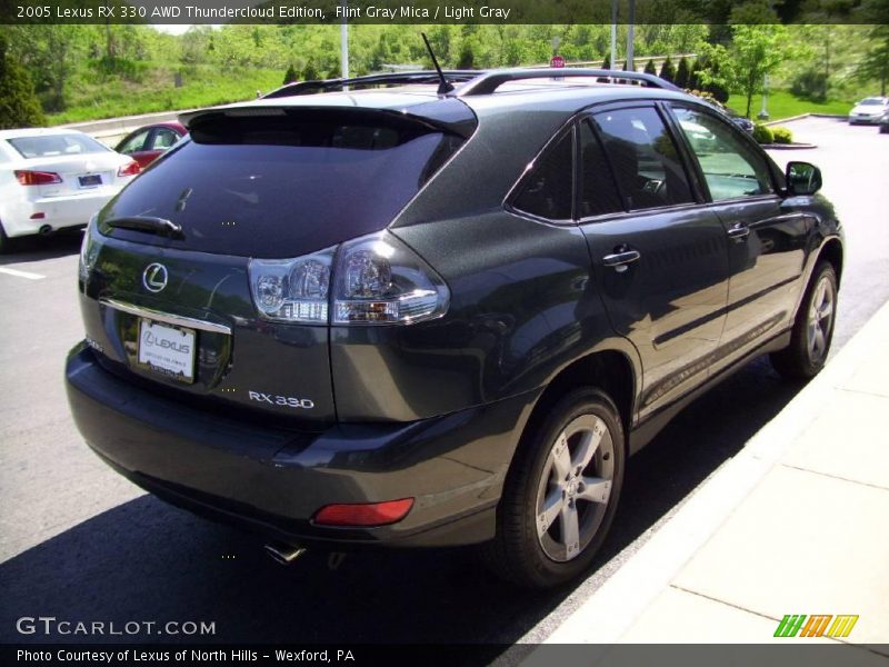 Flint Gray Mica / Light Gray 2005 Lexus RX 330 AWD Thundercloud Edition