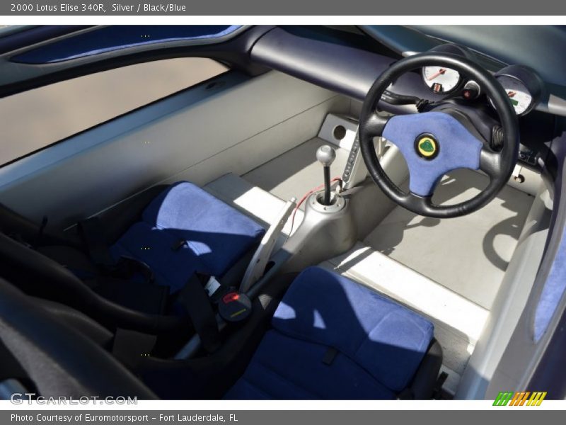  2000 Elise 340R Black/Blue Interior