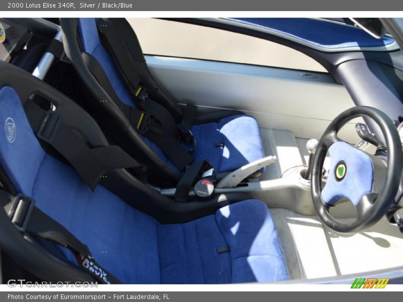 Front Seat of 2000 Elise 340R