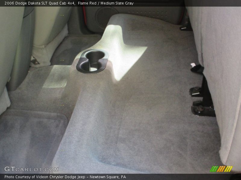 Flame Red / Medium Slate Gray 2006 Dodge Dakota SLT Quad Cab 4x4