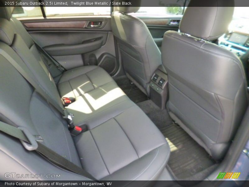 Twilight Blue Metallic / Slate Black 2015 Subaru Outback 2.5i Limited