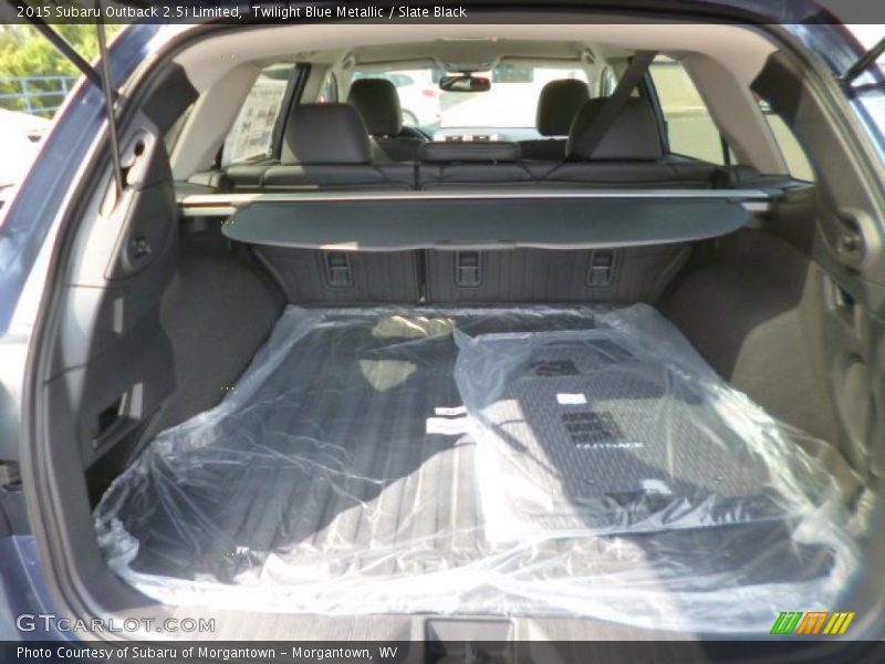 Twilight Blue Metallic / Slate Black 2015 Subaru Outback 2.5i Limited