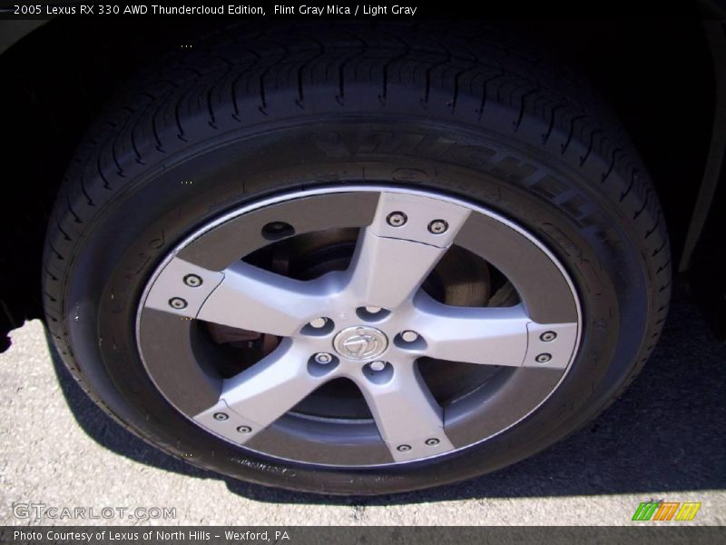 Flint Gray Mica / Light Gray 2005 Lexus RX 330 AWD Thundercloud Edition