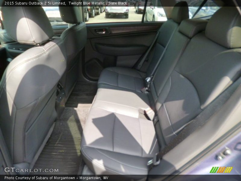 Twilight Blue Metallic / Slate Black 2015 Subaru Outback 2.5i Limited