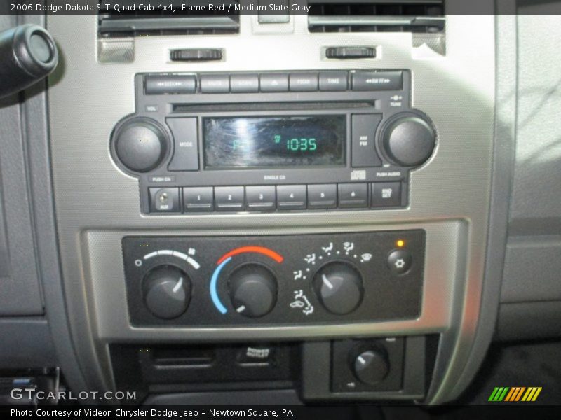 Flame Red / Medium Slate Gray 2006 Dodge Dakota SLT Quad Cab 4x4
