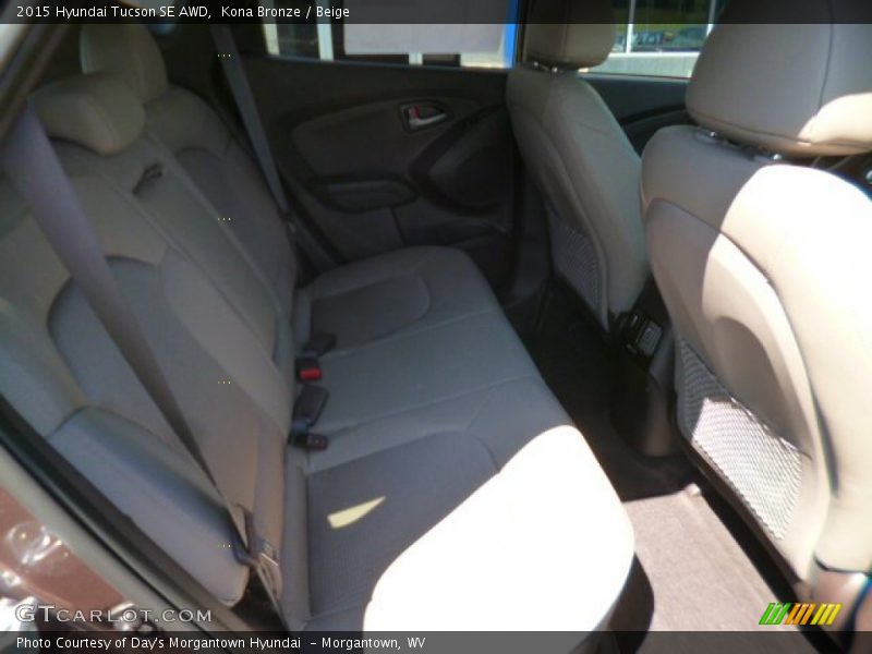 Kona Bronze / Beige 2015 Hyundai Tucson SE AWD