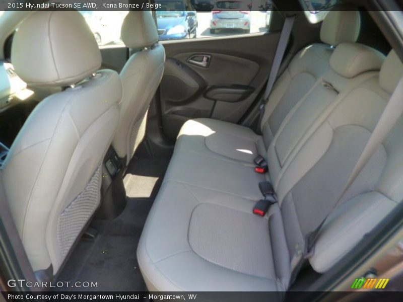 Kona Bronze / Beige 2015 Hyundai Tucson SE AWD