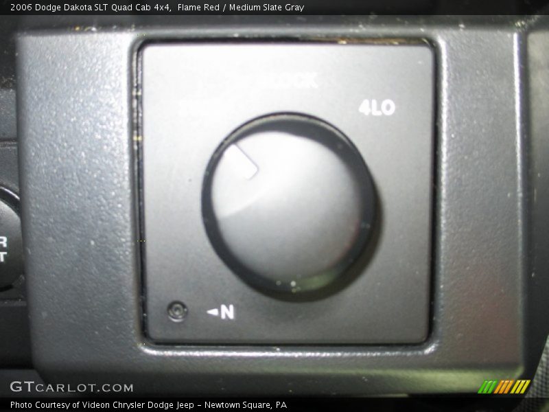 Flame Red / Medium Slate Gray 2006 Dodge Dakota SLT Quad Cab 4x4