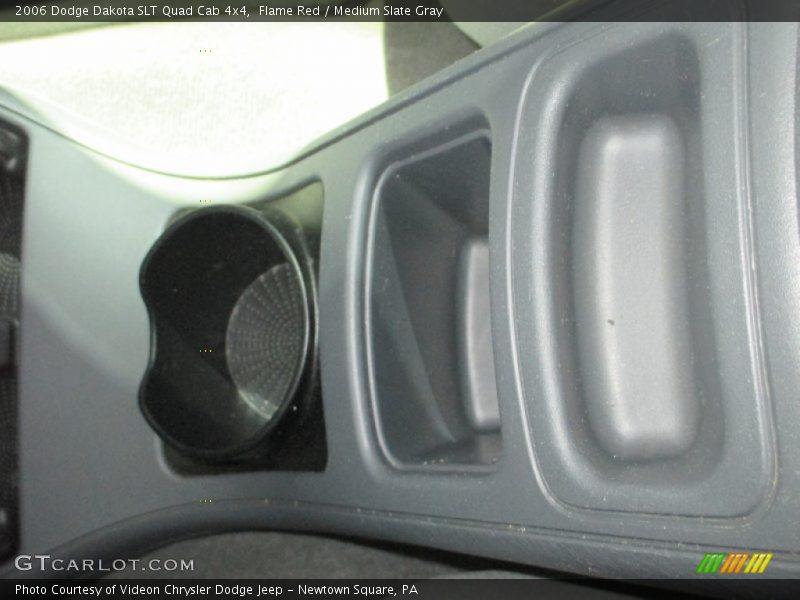 Flame Red / Medium Slate Gray 2006 Dodge Dakota SLT Quad Cab 4x4