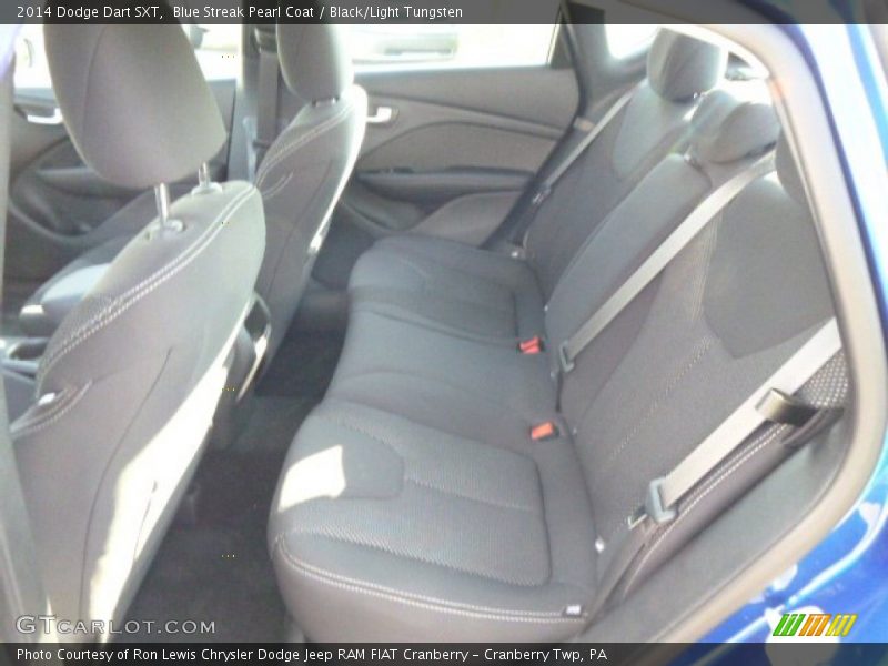 Blue Streak Pearl Coat / Black/Light Tungsten 2014 Dodge Dart SXT
