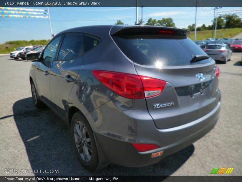 Shadow Gray / Black 2015 Hyundai Tucson GLS AWD