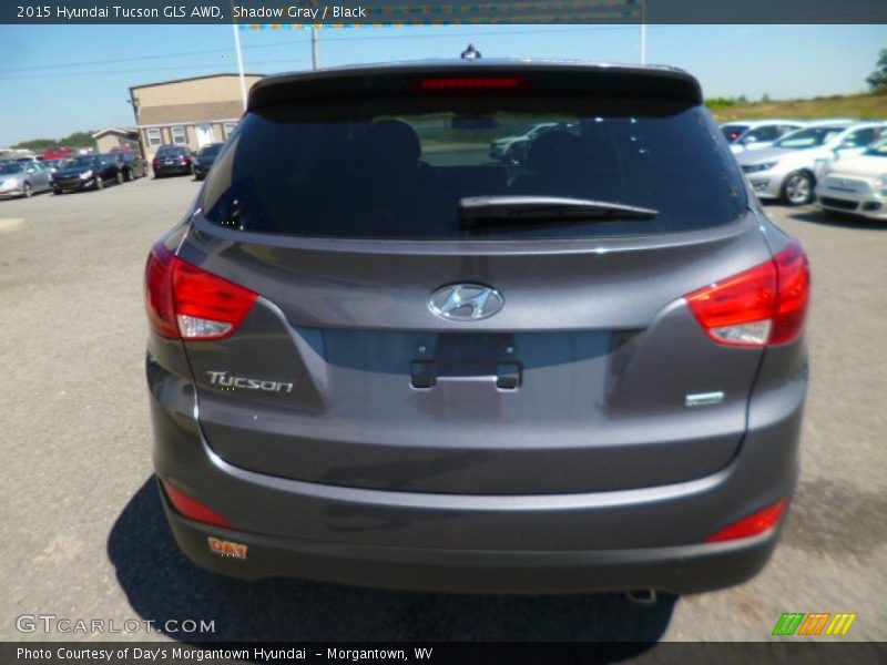 Shadow Gray / Black 2015 Hyundai Tucson GLS AWD