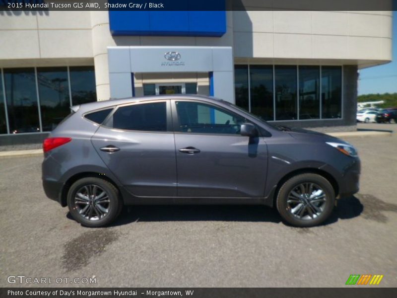 Shadow Gray / Black 2015 Hyundai Tucson GLS AWD