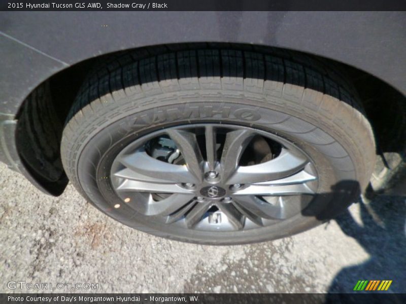Shadow Gray / Black 2015 Hyundai Tucson GLS AWD