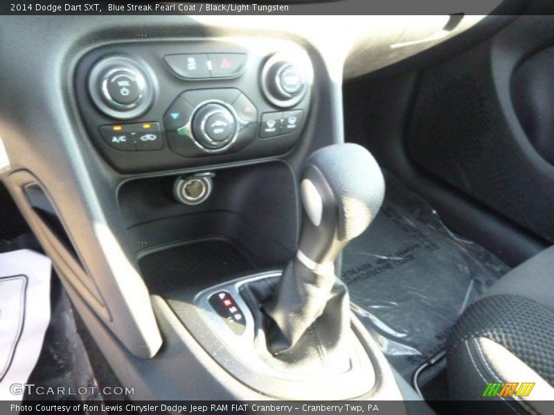 Blue Streak Pearl Coat / Black/Light Tungsten 2014 Dodge Dart SXT