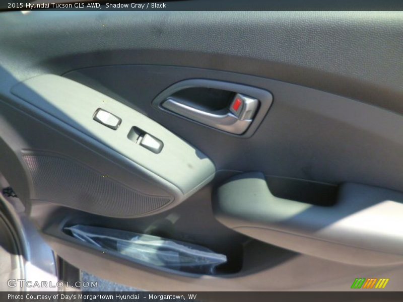 Shadow Gray / Black 2015 Hyundai Tucson GLS AWD