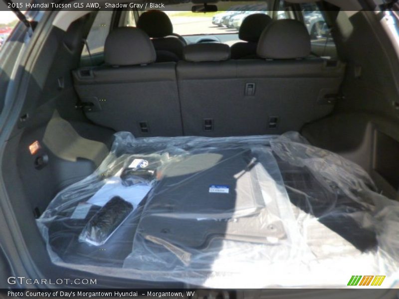 Shadow Gray / Black 2015 Hyundai Tucson GLS AWD