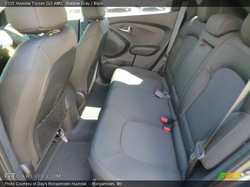 Shadow Gray / Black 2015 Hyundai Tucson GLS AWD