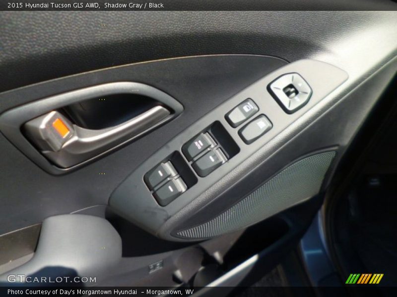 Shadow Gray / Black 2015 Hyundai Tucson GLS AWD