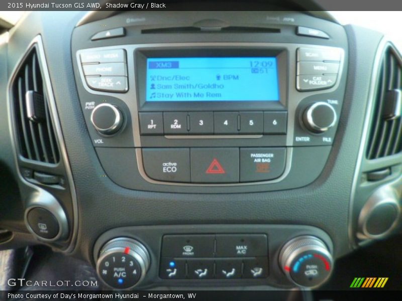 Shadow Gray / Black 2015 Hyundai Tucson GLS AWD