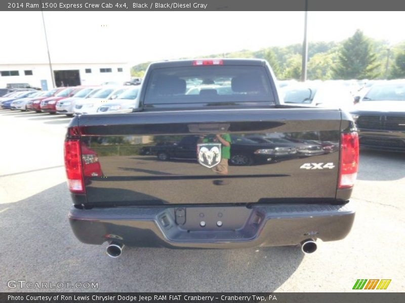 Black / Black/Diesel Gray 2014 Ram 1500 Express Crew Cab 4x4