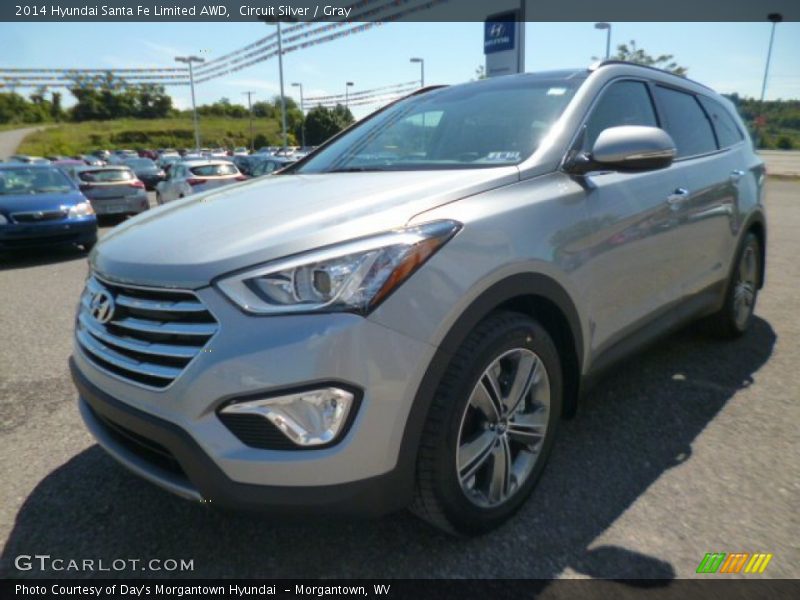 Circuit Silver / Gray 2014 Hyundai Santa Fe Limited AWD