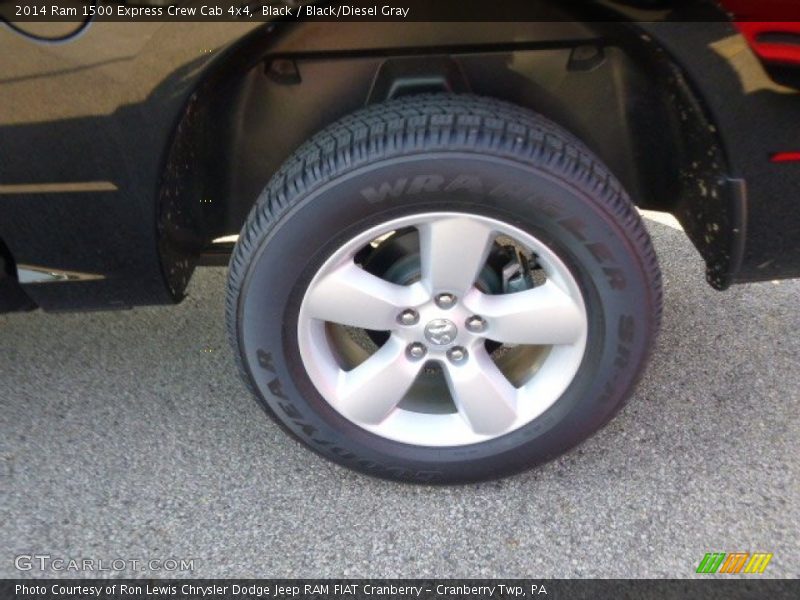 Black / Black/Diesel Gray 2014 Ram 1500 Express Crew Cab 4x4