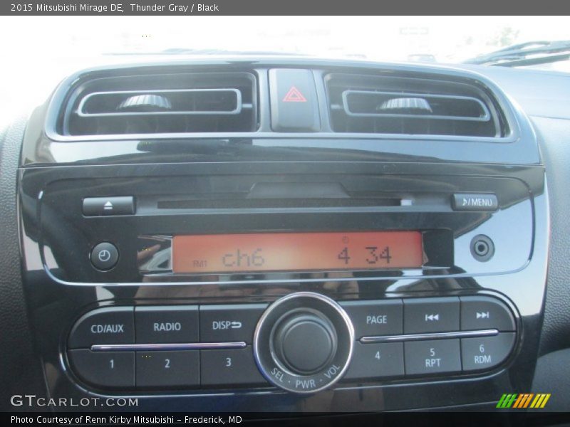 Audio System of 2015 Mirage DE
